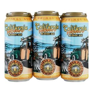 Pizza Port California Honey (6 Pack/16 oz Can)
