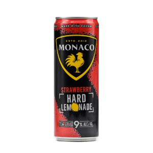 Monaco Strawberry Hard Lemonade (Single/12 oz Can)