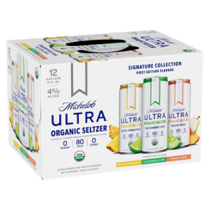 Michelob ULTRA Organic Seltzer Variety Pack (12 Pack/12 oz Cans)