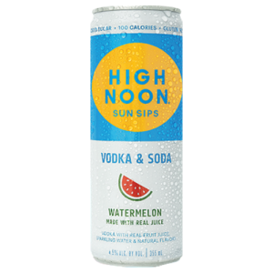High Noon Seltzer Watermelon (4 Pack/12 oz Cans)