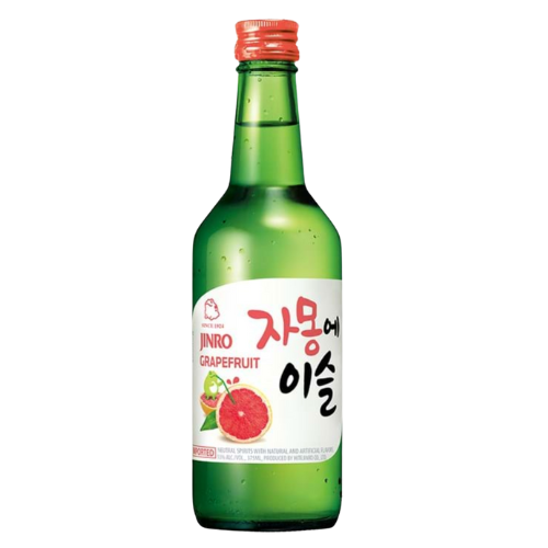 Jinro Grapefruit Soju (Single/375)