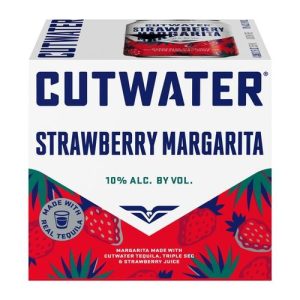 Cutwater Strawberry Margarita - 4 Pack (Single/48.00 FL OZ Box)