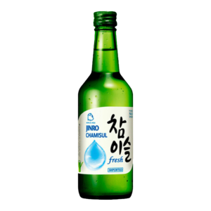 Jinro Fresh Chamisul Soju Bottle (Single/375 ml)