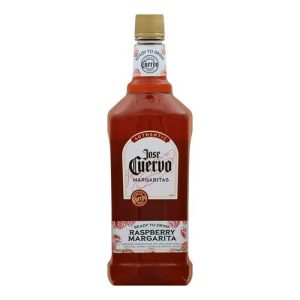 Jose Cuervo Margaritas Raspberry Margarita (Single/1.75 LT Glass Bottle)
