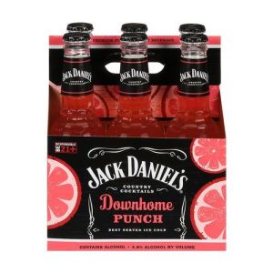 Jack Daniel's Country Cocktails Down Home Punch - 6-Pack (Single/60.00 FL OZ Glass Bottle)