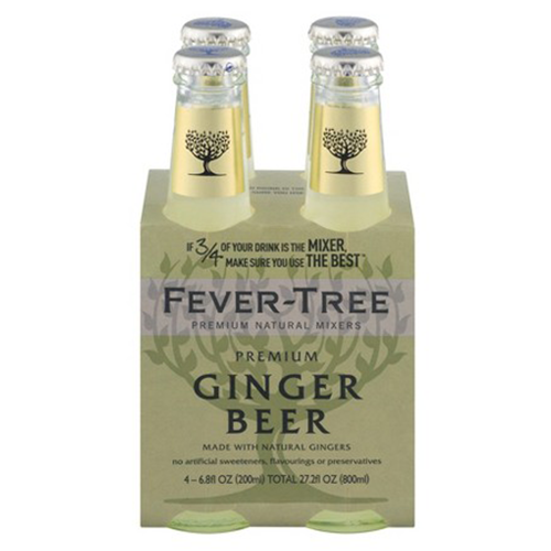 Fever Tree Ginger Beer (4 Pack/200ml)
