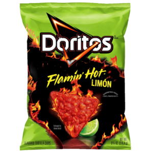 Doritos Flamin Hot Limón Flavored Tortilla Chips (Single/10 oz)