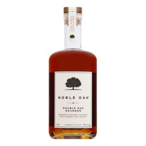 Noble Oak Double Oak Bourbon Bourbon Whiskey finished with Sherry Oak Staves (Single/750.00 ML Glass Bottle)