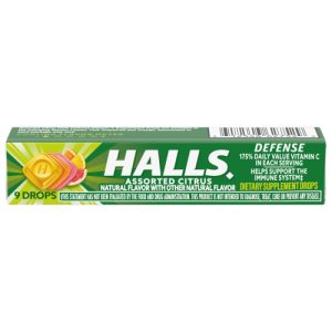 Halls Assorted Citrus Defense (9 ea)