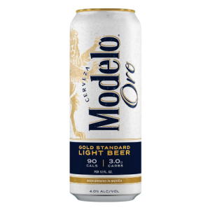 Modelo Oro Lager Light Beer Can (12 Pack/12 OZ Cans)