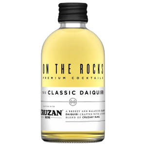 On the Rocks The Classic Daiquri crafted with Cruzan Rum (Single/100.00 ML Glass Bottle)
