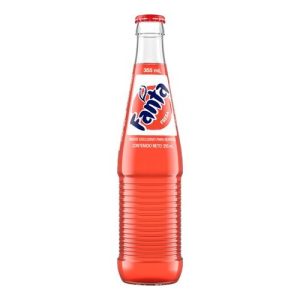 Fanta Soda Strawberry (Single/12.00 FL OZ Glass Bottle)