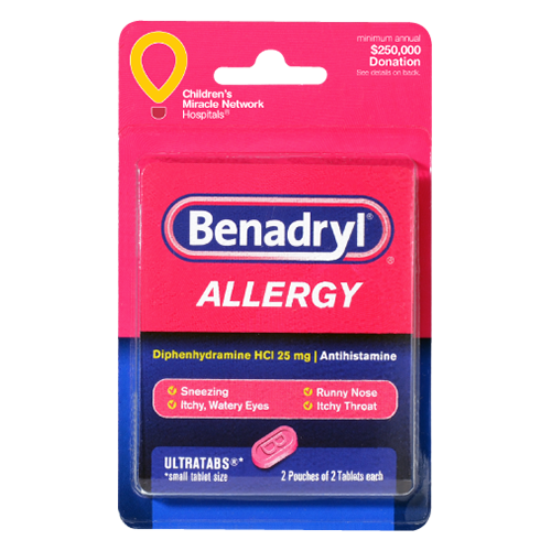 Benadryl Allergy Relief (2 Count/25mg)