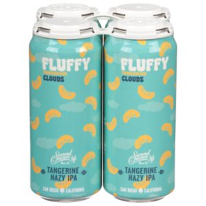 Second Chance Beer Co. Tangerine Hazy IPA Fluffy Tangerine Clouds Beer 4 - Cans (1 pt)