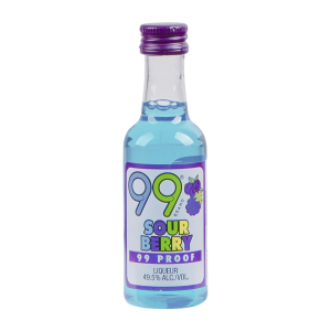 99 Sour Berry Liqueur (Single/50.00 ML Glass Bottle)