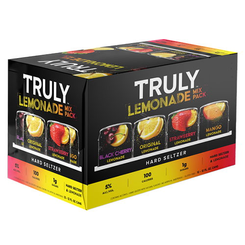Truly Seltzer Lemonade Variety Pack (12 Pack/12 oz Cans)