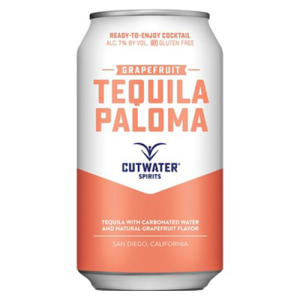 Cutwater Grapefruit Tequila Paloma (4 Pack/12 oz Cans)