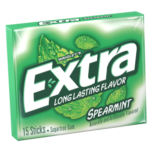 Extra Spearmint (Single/15 Piece)