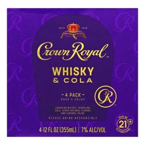 Crown Royal Whisky & Cola (Single/48.00 FL OZ Aluminium Can)