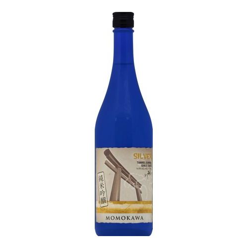 NV Momokawa Silver Junmai Gingo Sake None (Glass Bottle/750.00 ML)
