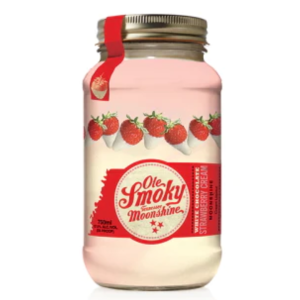 Ole Smoky White Chocolate Strawberry Cream (Single/750 ml)