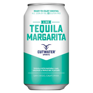 Cutwater Tequila Lime Margarita (4 Pack/12 oz Cans)