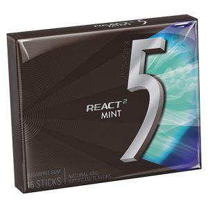 5 Gum React 2.0 Mint (Single/15 Piece)