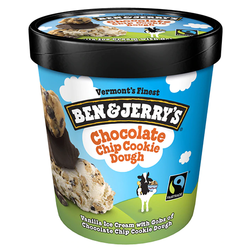 Ben & Jerry's Chocolate Chip Cookie Dough (Single/1 Pint)
