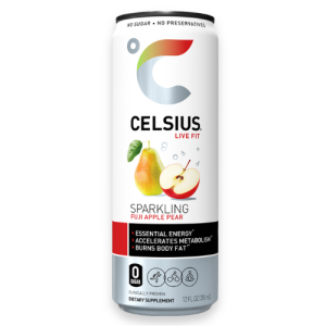 Celsius Sparkling Fuji Apple Pear (Single/12 oz)