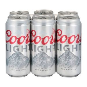 Coors Light Can (6 Pack/16 oz Can)