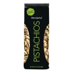 Wonderful Pistachios Lightly Salted (Single/5.00 OZ Plastic Bag)