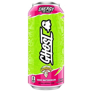 Ghost Energy Warheads Sour Watermelon (Single/16 oz)