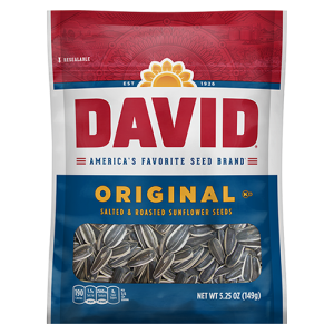 David Original Sunflower Seeds (Single/5.25 oz Bag)