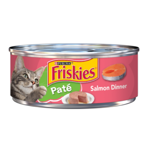 Friskies Paté Salmon Dinner (Single/5.5 oz Can)
