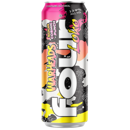 Four Loko Warhead Sour Cosmic Punch (Single/24 oz Can)