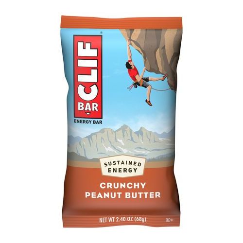Clif Bar Energy Bar Crunchy Peanut Butter (Single/2.40 OZ Foil Wrapper)