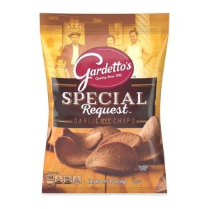 Gardetto's Special Request Roasted Garlic Rye Chips  (Single/4.75 OZ Foil Bag)
