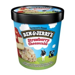 Ben & Jerry's Strawberry Cheesecake (Single/1 Pint)