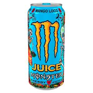 Monster Juice Mango Loco (Single/16 oz Can)