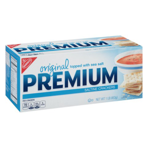 Saltine Crackers Premium Original (Single/4 oz)