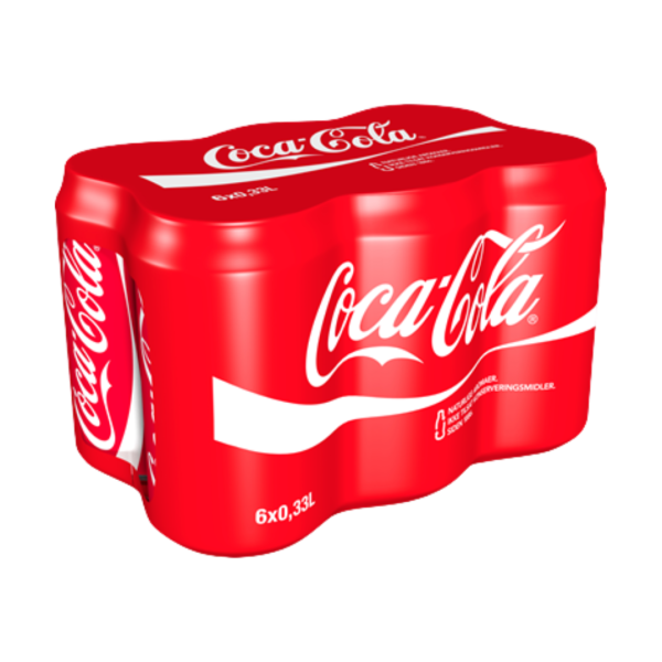 Coca Cola (6 Pack/12 oz Cans)