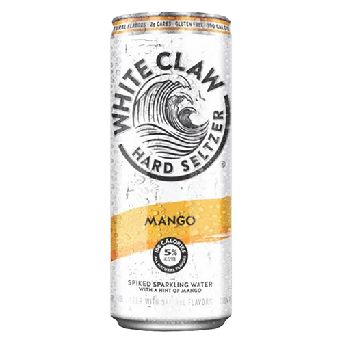 White Claw Hard Seltzer Mango (6 Pack/12 oz Cans)