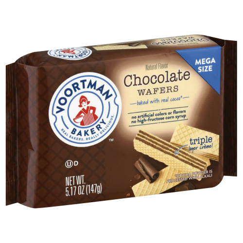 Voortman Mega Size Chocolate Wafers (5.17 oz)
