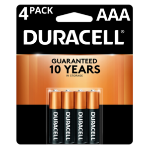 Duracell Batteries AAA (4 Pack/AAA)