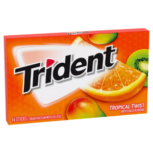 Trident Tropical Twist (Single/14 Pieces)
