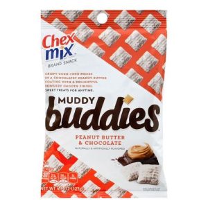Chex Mix Muddy Buddies Snack Peanut Butter & Chocolate (Single/4.50 OZ Foil Bag)