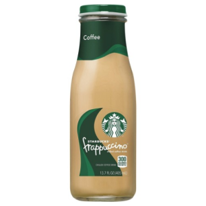 Starbucks Frappuccino Chilled Coffee Drink  (Single/13.70 FL OZ Glass Bottle)