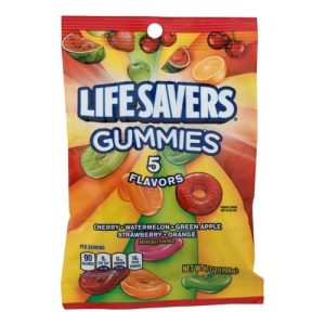 LifeSavers Gummies Candy 5 Flavors (Single/7.00 OZ Plastic Bag)