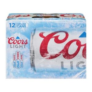 Coors Light Can (12 Pack/12 oz Cans)
