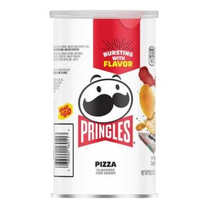 Pringles Grab and Go Stack Potato Crisps Pizza (Single/2.50 OZ Cardboard Canister)